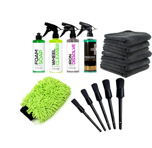 PLUS SOAP Wheel and Tire Detail Kit